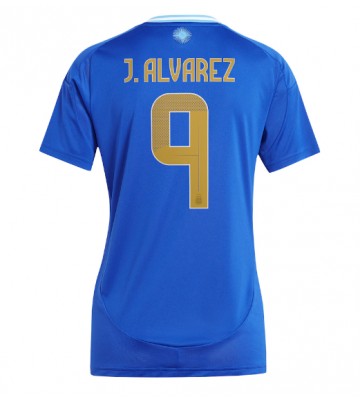 Argentina Julian Alvarez #9 Udebanetrøje Dame Copa America 2024 Kort ærmer